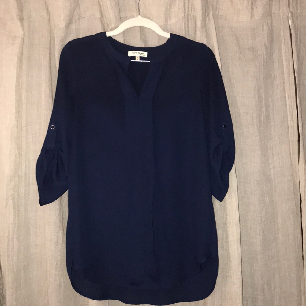 Navy blouse💙